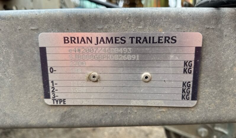 2019 BRIAN JAMES 543-0110 CARGO PLANT TRAILER For Auction on 2025-01-28 at 09:30 full