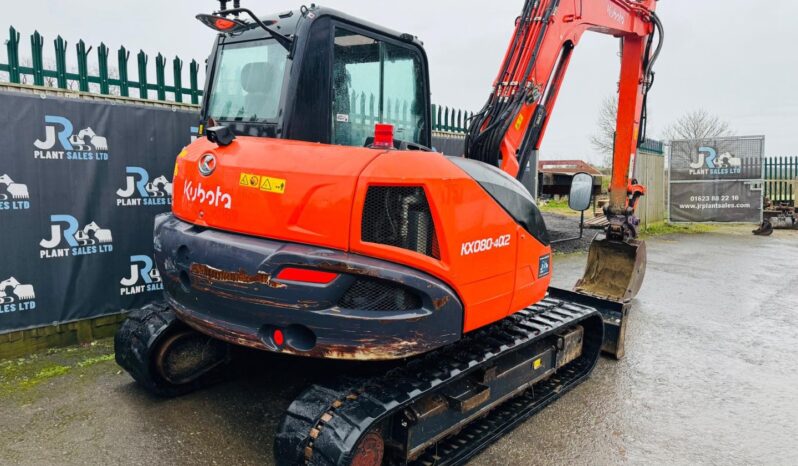 2020 Kubota KX080-4 Excavator full