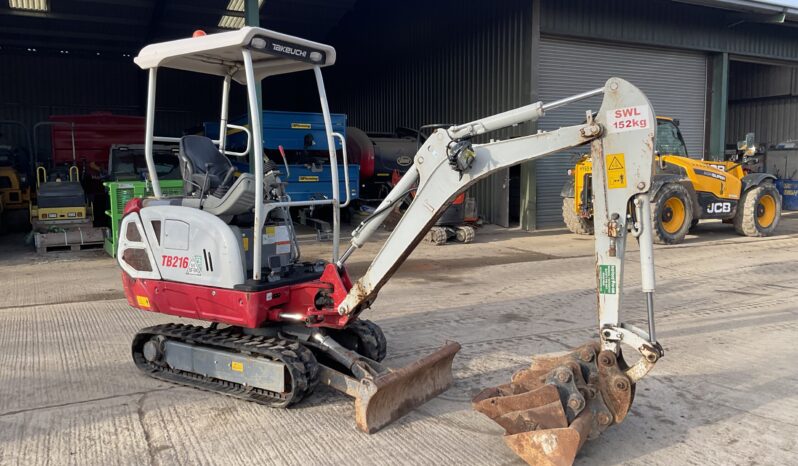 TAKEUCHI TB216 full