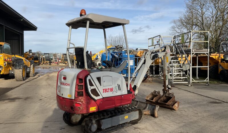 TAKEUCHI TB216 full