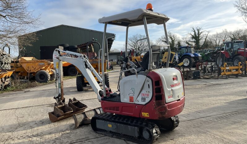 TAKEUCHI TB216 full