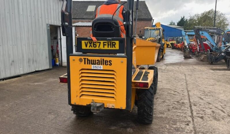 2017 Thwaites 2000 Dumper 1Ton  to 3 Ton for Sale full