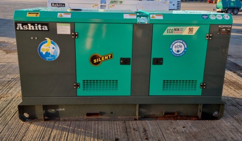 Unused 2025 Ashita AG3-90ECO Generators For Auction: Leeds – 22nd, 23rd, 24th & 25th January 25 @ 8:00am full