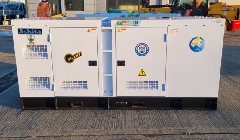 Unused 2025 Ashita AG3-140ECO Generators For Auction: Leeds – 22nd, 23rd, 24th & 25th January 25 @ 8:00am full