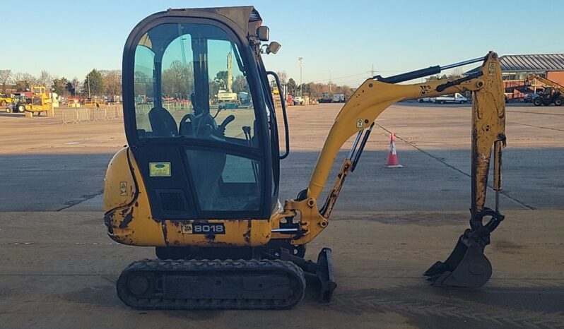 JCB 8018 Mini Excavators For Auction: Leeds – 22nd, 23rd, 24th & 25th January 25 @ 8:00am full