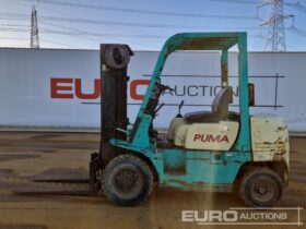 Puma FD25-3 Forklifts For Auction: Leeds – 22nd, 23rd, 24th & 25th January 25 @ 8:00am full