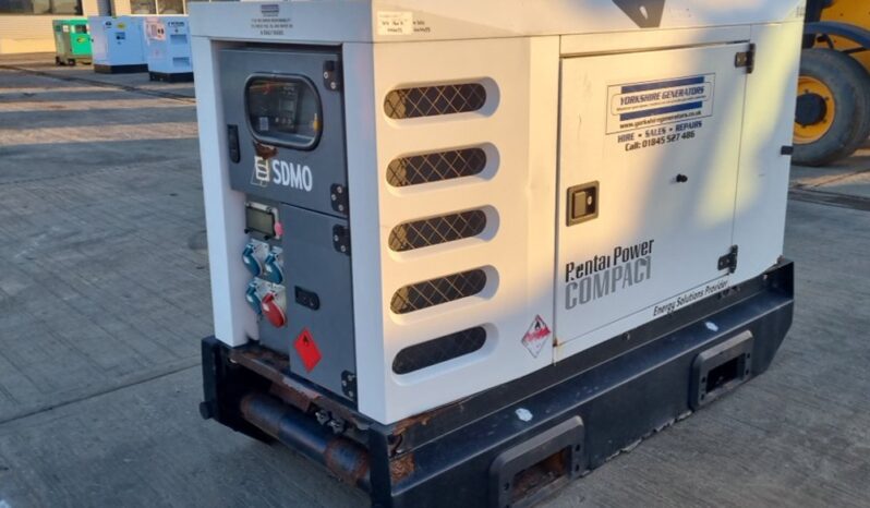 SDMO 50kVA Generator, Mitsubishi Engine Generators For Auction: Leeds – 22nd, 23rd, 24th & 25th January 25 @ 8:00am