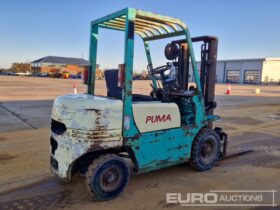 Puma FD25-3 Forklifts For Auction: Leeds – 22nd, 23rd, 24th & 25th January 25 @ 8:00am full