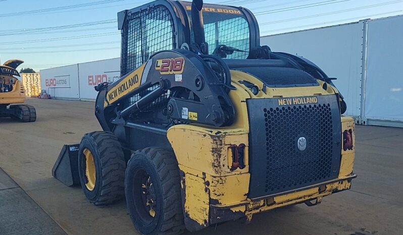 2013 New Holland L218 Skidsteer Loaders For Auction: Leeds – 22nd, 23rd, 24th & 25th January 25 @ 8:00am full