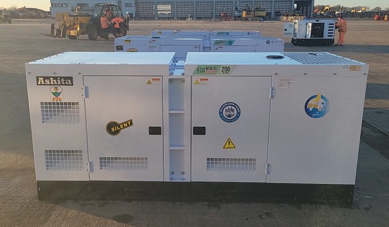 Unused 2025 Ashita AG3-200ECO Generators For Auction: Leeds – 22nd, 23rd, 24th & 25th January 25 @ 8:00am full