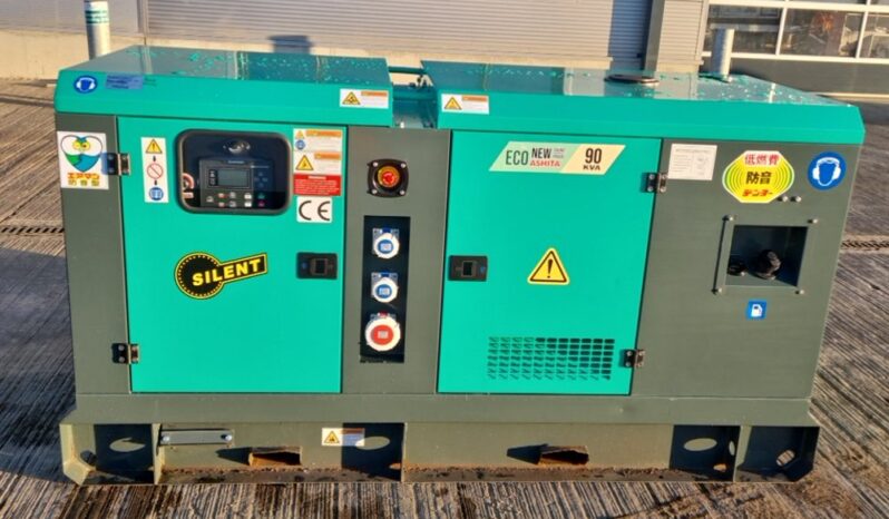 Unused 2025 Ashita AG3-90ECO Generators For Auction: Leeds – 22nd, 23rd, 24th & 25th January 25 @ 8:00am full