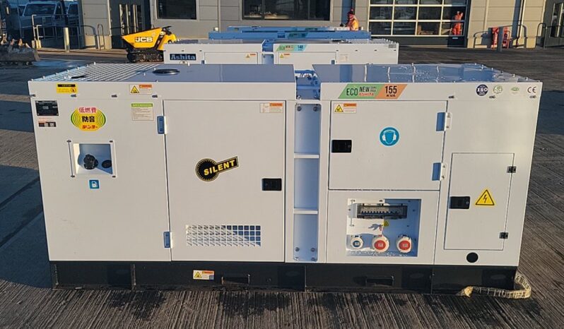 Unused 2025 Ashita AG3-155ECO Generators For Auction: Leeds – 22nd, 23rd, 24th & 25th January 25 @ 8:00am full