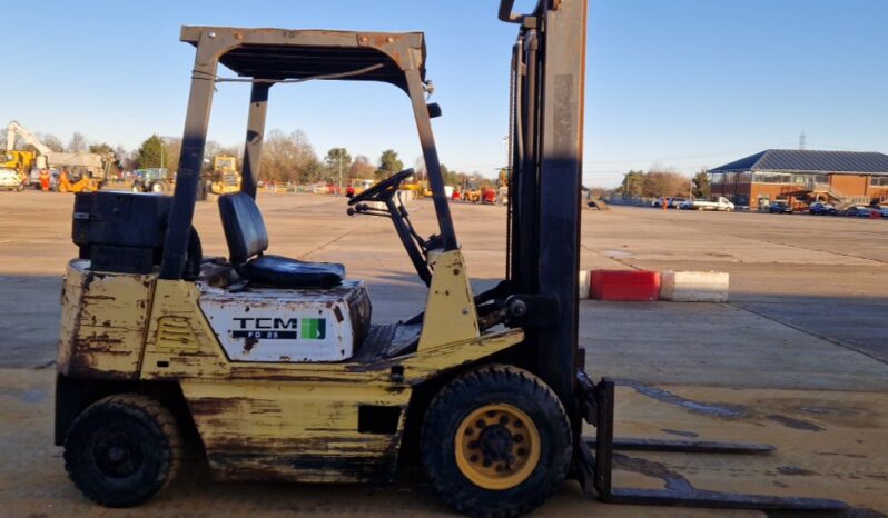 TCM FD25Z2S Forklifts For Auction: Leeds – 22nd, 23rd, 24th & 25th January 25 @ 8:00am full