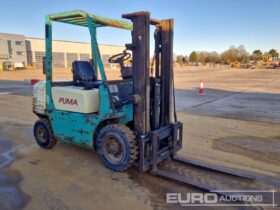 Puma FD25-3 Forklifts For Auction: Leeds – 22nd, 23rd, 24th & 25th January 25 @ 8:00am full