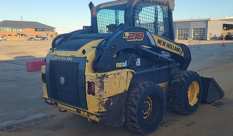 2013 New Holland L218 Skidsteer Loaders For Auction: Leeds – 22nd, 23rd, 24th & 25th January 25 @ 8:00am full