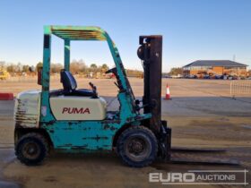 Puma FD25-3 Forklifts For Auction: Leeds – 22nd, 23rd, 24th & 25th January 25 @ 8:00am full