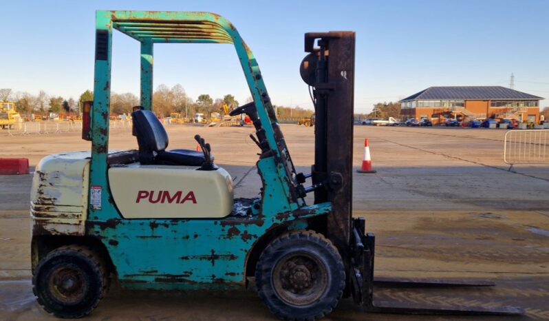 Puma FD25-3 Forklifts For Auction: Leeds – 22nd, 23rd, 24th & 25th January 25 @ 8:00am full