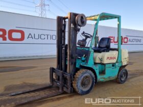 Puma FD25-3 Forklifts For Auction: Leeds – 22nd, 23rd, 24th & 25th January 25 @ 8:00am