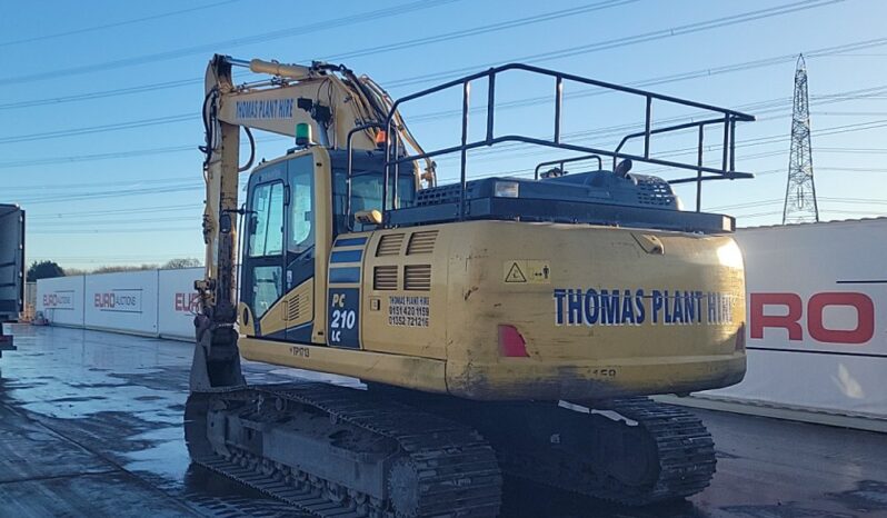 2018 Komatsu PC210LC-11 20 Ton+ Excavators For Auction: Leeds – 22nd, 23rd, 24th & 25th January 25 @ 8:00am full