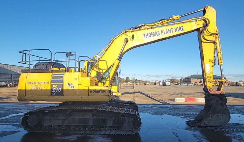 2018 Komatsu PC210LC-11 20 Ton+ Excavators For Auction: Leeds – 22nd, 23rd, 24th & 25th January 25 @ 8:00am full