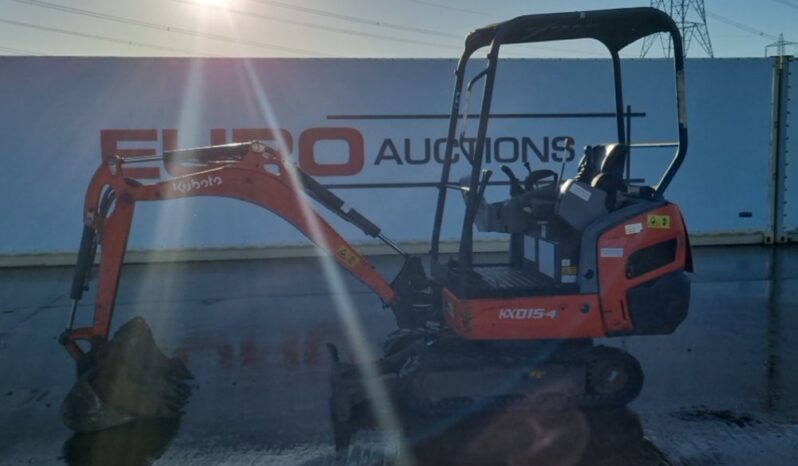 2012 Kubota KX015-4 Mini Excavators For Auction: Leeds – 22nd, 23rd, 24th & 25th January 25 @ 8:00am full