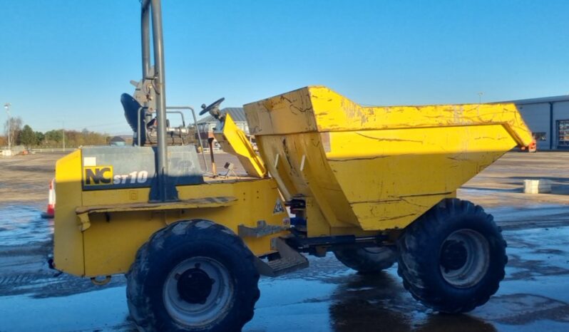 2016 NC ST10 Site Dumpers For Auction: Leeds – 22nd, 23rd, 24th & 25th January 25 @ 8:00am full