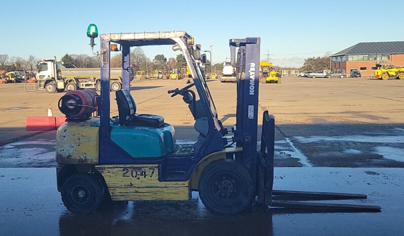 Komatsu FG25HT-14 Forklifts For Auction: Leeds – 22nd, 23rd, 24th & 25th January 25 @ 8:00am full