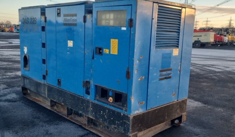 Atlas Copco QAS228 Generators For Auction: Leeds – 22nd, 23rd, 24th & 25th January 25 @ 8:00am