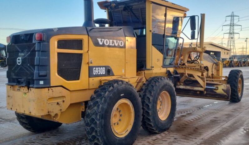 2013 Volvo G930B Motor Graders For Auction: Leeds – 22nd, 23rd, 24th & 25th January 25 @ 8:00am full