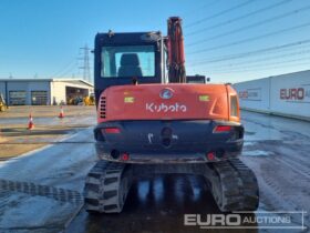 2017 Kubota KX080-4 6 Ton+ Excavators For Auction: Leeds – 22nd, 23rd, 24th & 25th January 25 @ 8:00am full