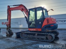 2017 Kubota KX080-4 6 Ton+ Excavators For Auction: Leeds – 22nd, 23rd, 24th & 25th January 25 @ 8:00am full