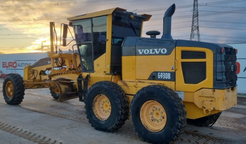 2013 Volvo G930B Motor Graders For Auction: Leeds – 22nd, 23rd, 24th & 25th January 25 @ 8:00am full