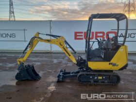 2021 Yanmar SV15VT Mini Excavators For Auction: Leeds – 22nd, 23rd, 24th & 25th January 25 @ 8:00am full