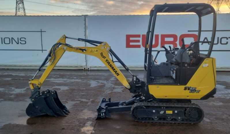 2021 Yanmar SV15VT Mini Excavators For Auction: Leeds – 22nd, 23rd, 24th & 25th January 25 @ 8:00am full