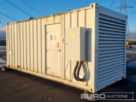 F.G Wilson 550kVA Containerised Generator, Perkins V8 Engine Generators For Auction: Leeds – 22nd, 23rd, 24th & 25th January 25 @ 8:00am