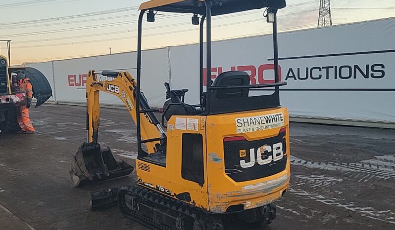 2022 JCB 16C-1 Mini Excavators For Auction: Leeds – 22nd, 23rd, 24th & 25th January 25 @ 8:00am full