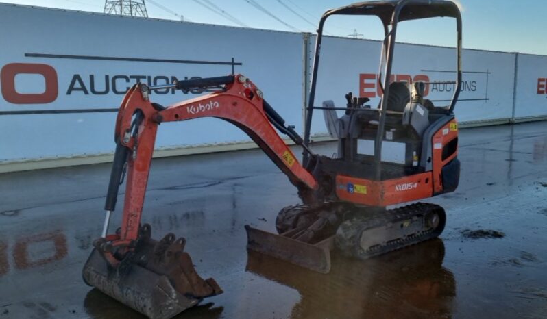 2012 Kubota KX015-4 Mini Excavators For Auction: Leeds – 22nd, 23rd, 24th & 25th January 25 @ 8:00am