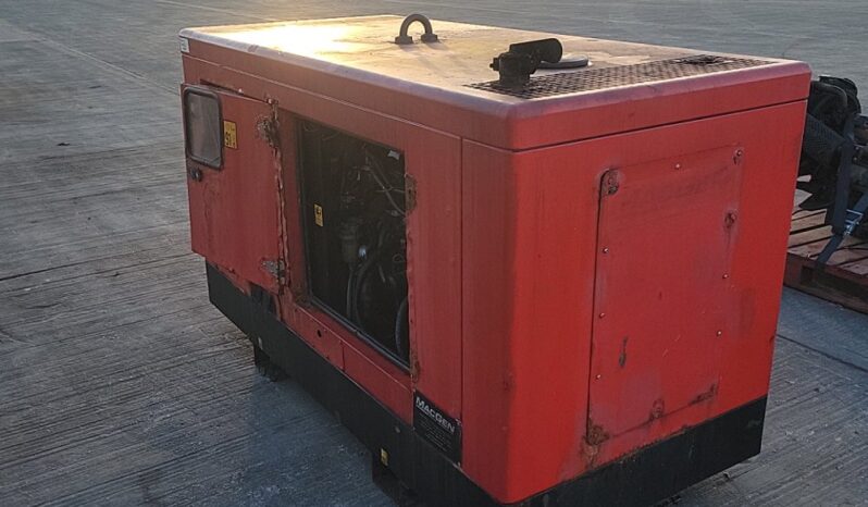 Macgen 42.5kVA Static Generator, Yanmar Engine (Spares) Generators For Auction: Leeds – 22nd, 23rd, 24th & 25th January 25 @ 8:00am