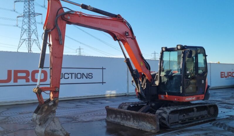 2017 Kubota KX080-4 6 Ton+ Excavators For Auction: Leeds – 22nd, 23rd, 24th & 25th January 25 @ 8:00am