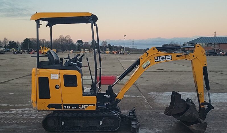 2022 JCB 16C-1 Mini Excavators For Auction: Leeds – 22nd, 23rd, 24th & 25th January 25 @ 8:00am full