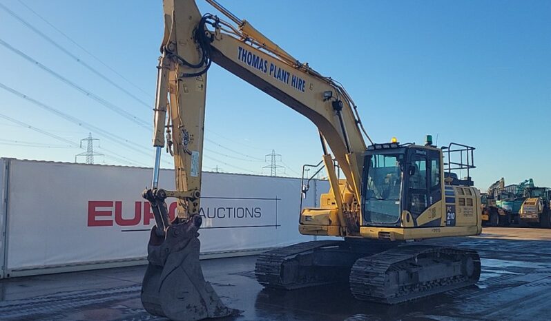 2018 Komatsu PC210LC-11 20 Ton+ Excavators For Auction: Leeds – 22nd, 23rd, 24th & 25th January 25 @ 8:00am