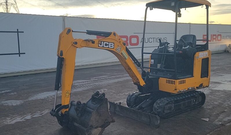 2022 JCB 16C-1 Mini Excavators For Auction: Leeds – 22nd, 23rd, 24th & 25th January 25 @ 8:00am