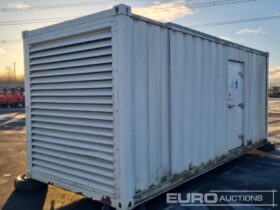 F.G Wilson 550kVA Containerised Generator, Perkins V8 Engine Generators For Auction: Leeds – 22nd, 23rd, 24th & 25th January 25 @ 8:00am full