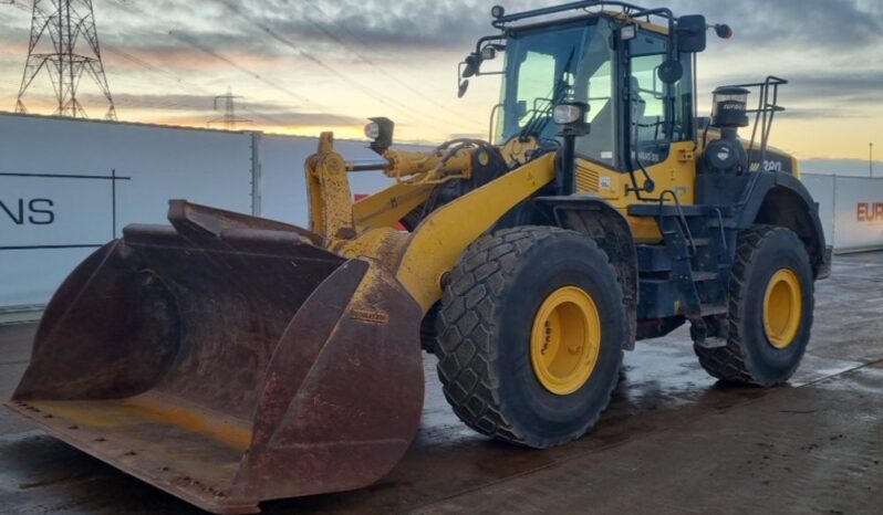 2017 Komatsu WA380-8 Wheeled Loaders For Auction: Leeds – 22nd, 23rd, 24th & 25th January 25 @ 8:00am