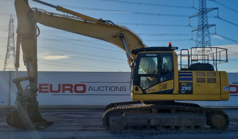 2016 Komatsu PC290LC-10 20 Ton+ Excavators For Auction: Leeds – 22nd, 23rd, 24th & 25th January 25 @ 8:00am full