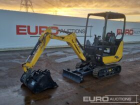 2021 Yanmar SV15VT Mini Excavators For Auction: Leeds – 22nd, 23rd, 24th & 25th January 25 @ 8:00am