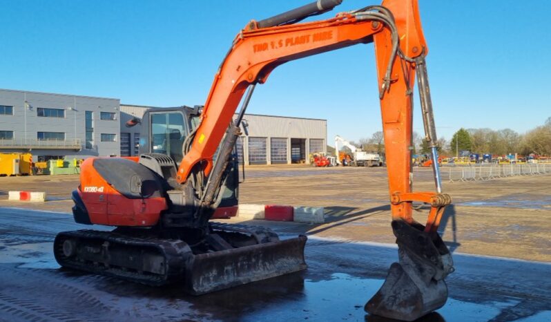 2017 Kubota KX080-4 6 Ton+ Excavators For Auction: Leeds – 22nd, 23rd, 24th & 25th January 25 @ 8:00am full