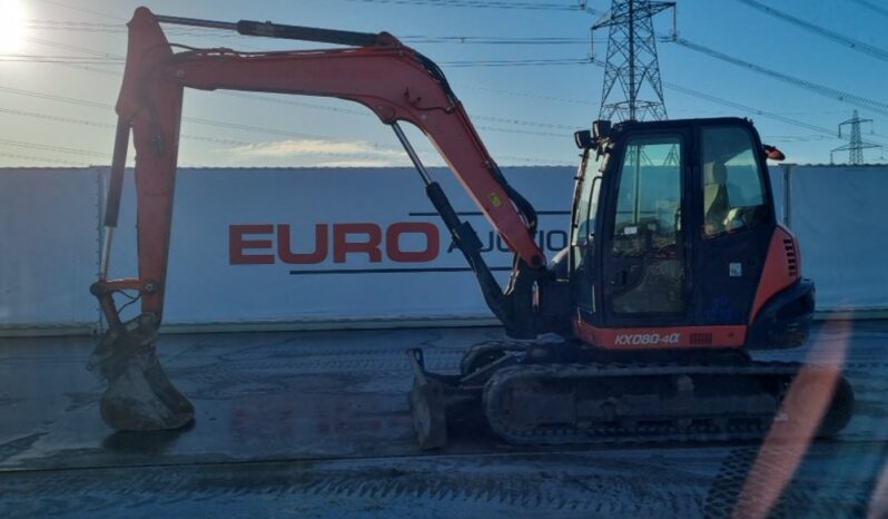 2017 Kubota KX080-4 6 Ton+ Excavators For Auction: Leeds – 22nd, 23rd, 24th & 25th January 25 @ 8:00am full