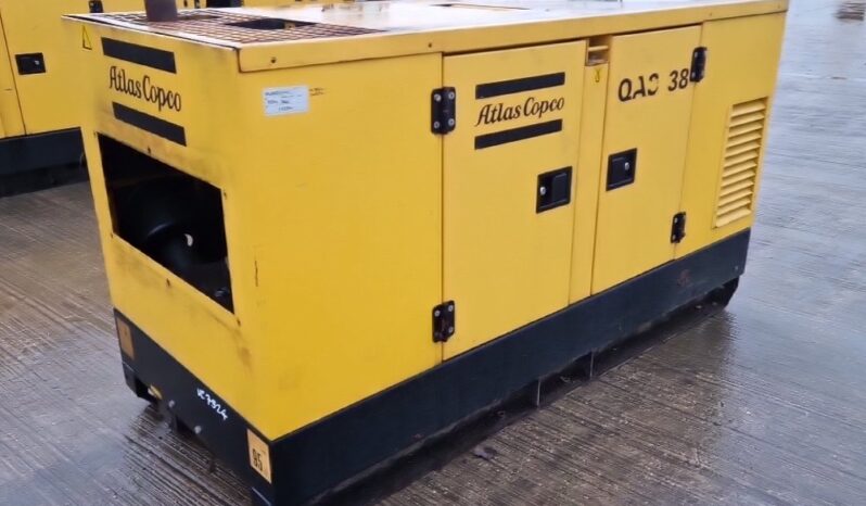 Atlas Copco QAS38 Generators For Auction: Leeds – 22nd, 23rd, 24th & 25th January 25 @ 8:00am full