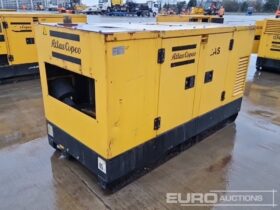 Atlas Copco QAS38 Generators For Auction: Leeds – 22nd, 23rd, 24th & 25th January 25 @ 8:00am full